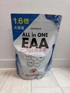 アンビーク オールインワンソイプロテイン バナナ味 EAA Sweet ピーチ