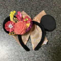 東京ディズニーリゾート　ミニースタイルスタジオ　春　カチューシャ　ミニー