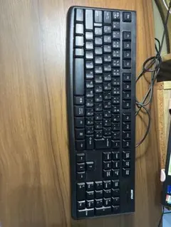 BUFFALO 有線キーボード ブラック