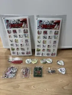 ららまる様専用 京都大作戦【新品未使用】キーホルダー　缶バッジ　シールまとめ売り