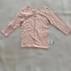 ピンク 長袖 アンダーシャツ 100cm
