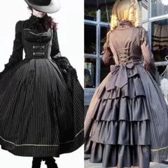 Bright Moon コルセットジャンパースカート ロリータ ブラック