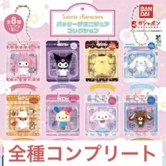 サンリオキャラクターズ パッケージミニチュアコレクション　全種コンプリート