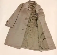 ☆未使用タグ付■NORTON&SONS■カシミヤ混■コート■М■カーキ系☆