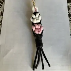 ナイロン編み込みストラップ 黒・白・ピンク