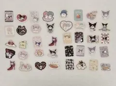 サンリオ　フレークシール　40枚まとめ売り　クロミ　ぐでたま　ポムポムプリン