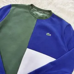 定価¥16500ラコステLACOSTEラコステ フロントカラークルーネックMのサムネイル
