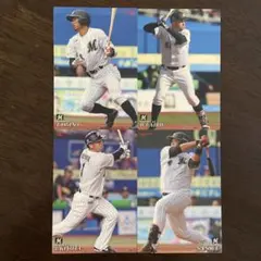 プロ野球チップスカード2019 千葉ロッテマリーンズ4枚セット