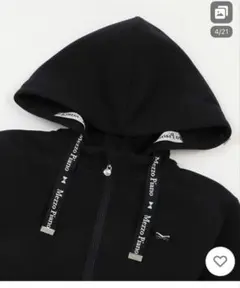 Mezzo Piano フード付きジャケット ネイビー　140