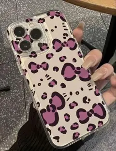 iPhone15 スマホケース かわいい　キティ サンリオ