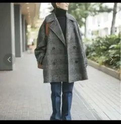 2025年最新】SPick & span wスライバーチェックハーフコートの人気