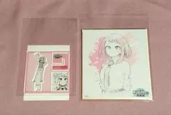 ヒロアカ 原画展 色紙コレクション アクリルXフィギュアコレクション　麗日お茶子