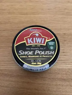 【未使用、長期保管】KIWI SHOE POLISH BLACK 45ml