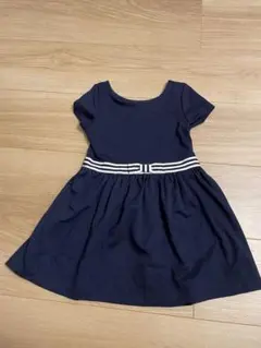 POLO RALPH LAUREN ネイビー 半袖ワンピース 3T