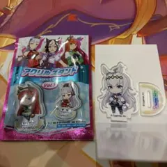 ウマ娘 オグリキャップ 百均 アクスタ