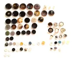 ボタン 各種 まとめ売り 71個 手芸素材 ハンドメイド材料 新品未使用