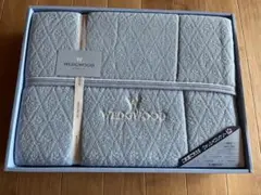 ウェッジウッド　ウォッシャブルケット　タオルケット　肌布団　薄手