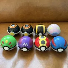 ポケモン モンスターボール 玩具 8個セット