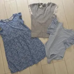 ZARA など　女の子　ワンピース　半袖　140