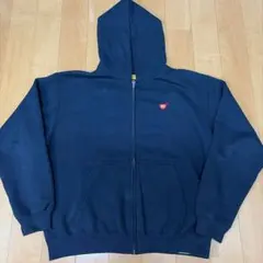HUMAN MADE ジップパーカー ネイビー ヒューマンメイド