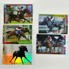 【単品可】サラブレッドホースコレクション　ツインウエハース　第２Ｒセット②