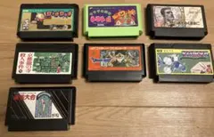 ファミコンソフトセット（ドラゴンクエストIII他）