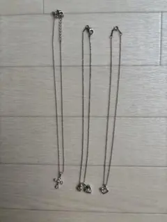 ネックレス 3本セット クロス ハートのサムネイル