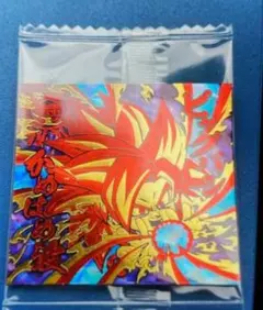 ドラゴンボール 超戦士シールウエハース ゴジータ 技R極 孫悟空 レア