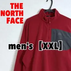 A657【THE NORTH FACE】ハーフジップフリース【XXL】