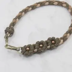 ハンドメイド ハンドストラップ スマホ チャーム パラコード 花x3 HS305