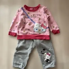 ハローキティ トレーナーとパンツセット 90cm
