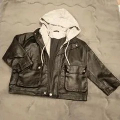 URBAN CHERRY レザー風ジャケット 120