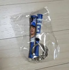 北海道日本ハムファイターズ　カプセルトイ　応援バットキーホルダー　郡司裕也
