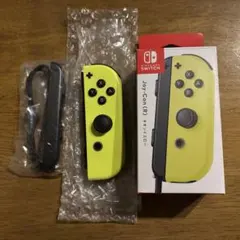Switch joycon ネオンイエロー　R 美品