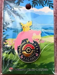 ポケモンセンターカナザワ 金沢 ロゴピンズ【 ピカチュウ＆ミロカロス