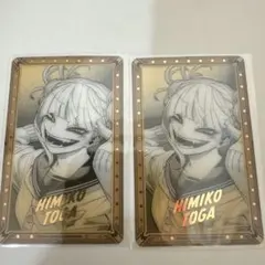 ヒロアカ　原画展　箔押しクリアカードコレクション　トガヒミコ