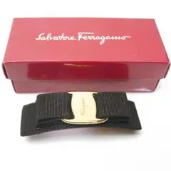 フェラガモ FERRAGAMO ヴァラ バレッタ ゴールド ヘアピンのサムネイル