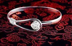 ★美品残り2個シルバー腕リング★シルバー925 送料込み