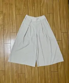 EGOIST ベージュ ガウチョパンツ ワイドレッグ