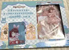 【2点】学園アイドルマスター　GiGO限定　ビッグジオラマアクリル　カード　佑芽