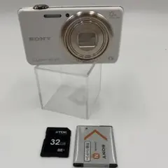 動作確認済　SONY Cyber-shot DSC-WX170　white