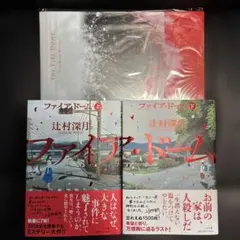 ファイア・ドーム上下 辻村深月 特典クリアスリーブ付 - メルカリ