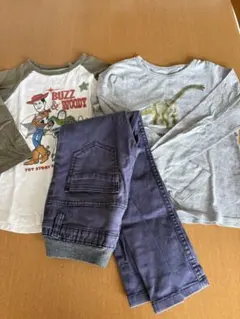 男の子　子ども服３点まとめ売り　130