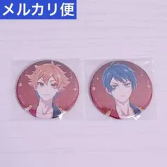 ツイステ カフェ 缶バッジ 2点セット