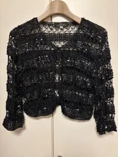 ⭐︎美品⭐︎L'EQUIPE YOSHIE INABA ボレロ スパンコール ビーズ