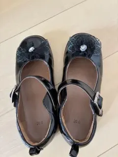 ブラックフォーマルシューズ 20.0