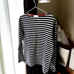 ストライプ長袖カットソー backnumber