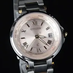 美品 CITIZEN シチズン XC H240-T018238 電波ソーラー