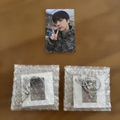 BTSアリランweverse特典フォトカードとキーホルダー (JIN　ジン)