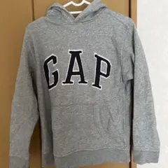 GAP ギャップ パーカー 160cm グレー プルオーバー ロゴ キッズ